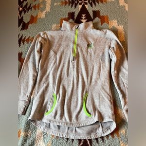 Ivory Ella Quarter Zip Sweater